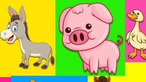 КАК ГОВОРЯТ ЖИВОТНЫЕ - СБОРНИК Развивающие мультики про животных для детей