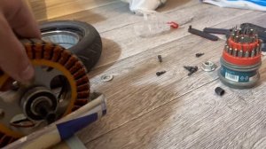 Улучшение мотор-колеса электросомоката. M365 pro