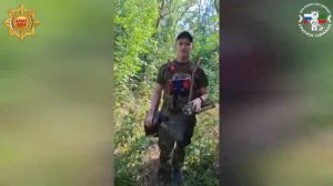 Апти Алаудинов "АХМАТ". Награждение бойца