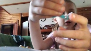 Распаковка брелок которую сделала сама. 
пакет