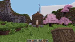 Уютный деревенский домик Майнкрафт