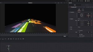 Анимация пролета по собственной таймлинии в DaVinci Resolve Fusion