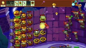 Продолжение ночной крыши|Plants vs Zombies Hybrid #18