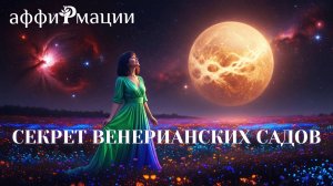 💖 Пробуди Безусловную Любовь за 21 день! Аффирмации Венерианских Садов ✨