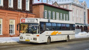 Автобус Mercedes-Benz O405 (АН 483 22). Покатушки по Барнаулу.