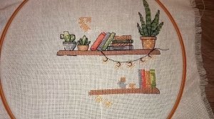 Прохождение плаката "150 заданий вышивальщицы" / продвижение текущих процессов