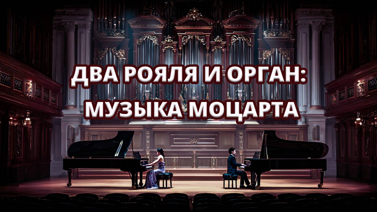🎶 Два рояля и орган: музыка Моцарта смотреть онлайн