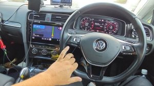 VW Golf MK 7.5 Адаптивный круиз контроль плюс удержание в полосе.
