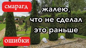 Туя Смарагд: ЖАЛЕЮ, что не сделал ЭТО раньше — как спасти тую #ТуяСмарагд #ЗимнийУход #ОшибкиСада