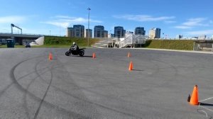 Gymkhana GP 2025 stage 4 / Григорьев Александр Yamaha MT-07 / heat 1