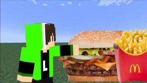 Гигантская еда в Майнкрафт поиск кнопок майнкрафт