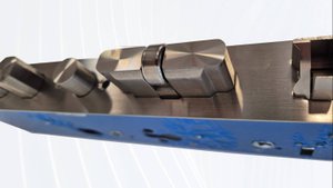 Врезной корпус Электронного умного замка с большими ригелями