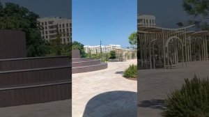 Сочи Сириус Набережная Музыкальный сад лето август 2025