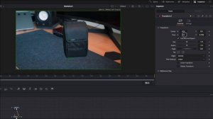 Увеличить размер отдельного объекта в Davinci Resolve Fusion