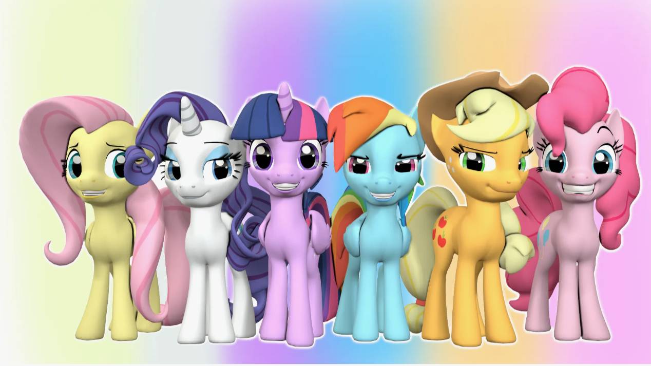 SFM Ponies_ Pony's day