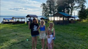 В июле 2025 Четыре сестрицы побывали на Мятном карасе - базе отдыха на озере Берчикуль в Кузбассе!