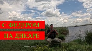 РЫБАЛКА НА ФИДЕР. На бесплатном водоеме.