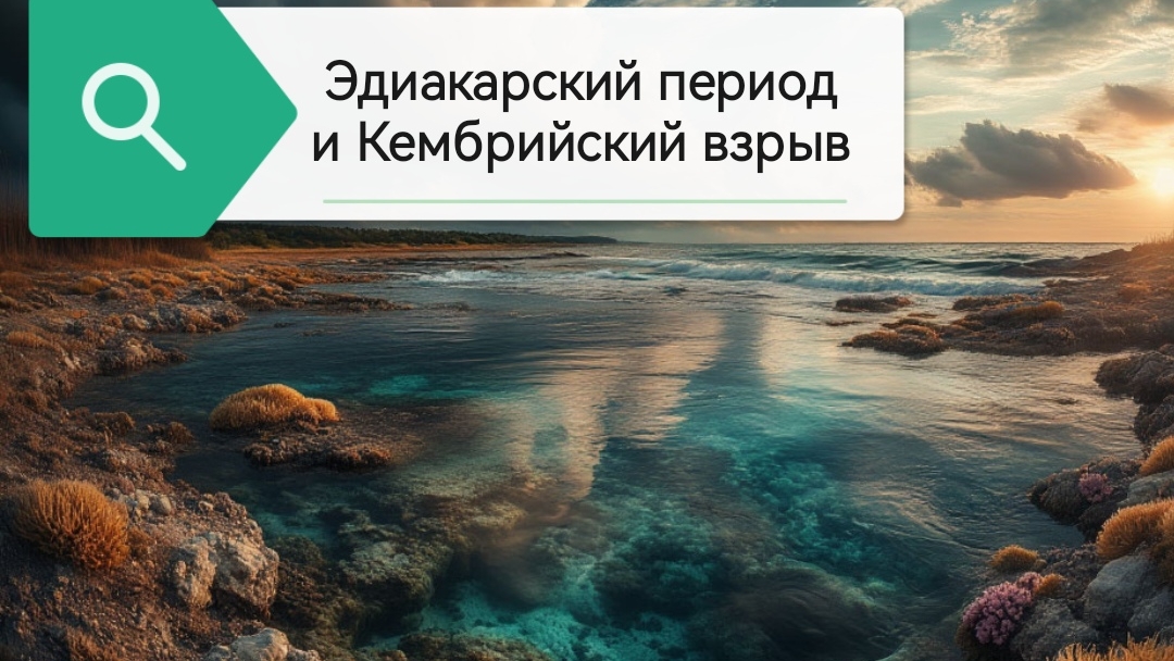 Кембрийский взрыв и эдиакарский период