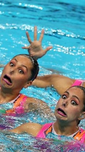 Synchronized swimmers