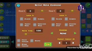 как использовать move триггер в игре geometry dash?