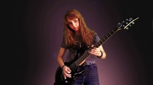 Соло на электрогитаре The Rasmus. Алексия - 12 лет. Сыграла за все гитары. Cover