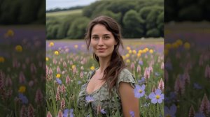 Цветы одел в прекрасные одежды.