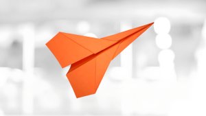 Бумажный самолётик, который знают и любят во всём мире
