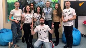 Сюжет про "Погуляй собаку" на радио Sputnik