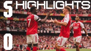 Обзор матча Арсенал - Лидс Юнайтед | Highlights | Arsenal - Leeds United | 23.08.2025