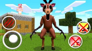 😱КАК ИГРАТЬ ЗА ОЛЕНЯ 99 НОЧЕЙ В ЛЕСУ В МАЙНКРАФТ! MINECRAFT
