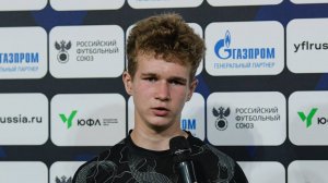 Александр Вожга: «Первый тайм сыграли хорошо, но в конце не хватило концентрации»