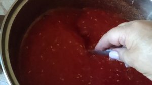 Просто и вкусно, кетчуп с болгарским перцем и чесноком...