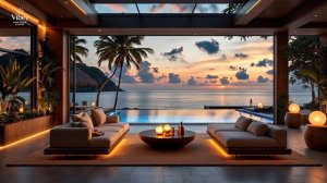 Coastal Chill Lounge | Tropical Deep House & Sunset Vibes (1-Hour Mix)