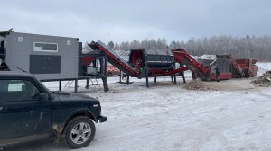 Сортировочный комплекс для строительных отходов. Руза. ТБО, ТКО, КГМ, Стройка