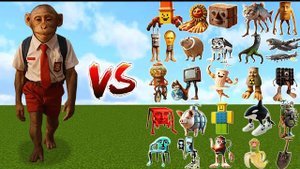 ДУЛ-ДУЛ-ДУЛ против всех ванильных боссов Майнкрафта | Битва мобов Майнкрафт с модами