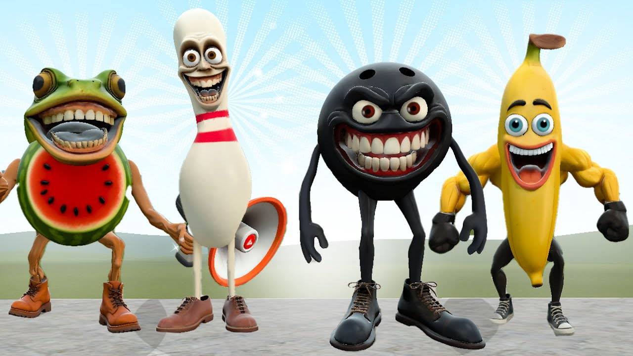 Все Новые Итальянские Битвы Мемов Brainrot В Garrys Mod смотреть онлайн