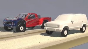 подвеска которая делает dvoffroad  trophy truck vs штатный