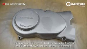 Мужчина восстановил 40-летний классический мотоцикл до состояния нового