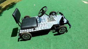 Самодельный электрокартинг 4x4 1400w часть 5