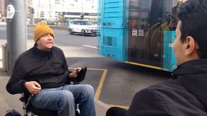 "На коляске с барьерами" № 2