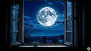 В окне мерцает лунный свет 🎵