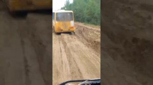 Дорога Мирный Ленск. ОФРОАД. Битком под завязку забита