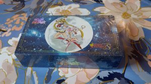 Китайские коллекционные карточки Сейлор Мун синий бокс.