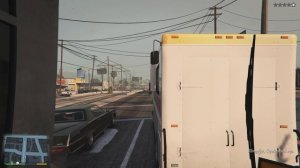 GTA V. Экшн за рулём автобуса