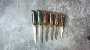 Новые финки в размерном ряду