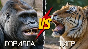Горилла против Тигра | 5 раундов, 2 монстра, 1 победитель