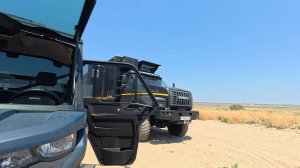 33-й день на Камышеватской косе. подвезли лебедя. купили багги.