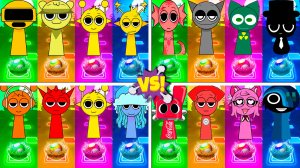 ВСЕ СПРУНКИ МЕГАМИКС 29-32 уровни - Мультики про Спрунке | МУЛЬТФИЛЬМЫ SPRUNKI в Tiles Hop