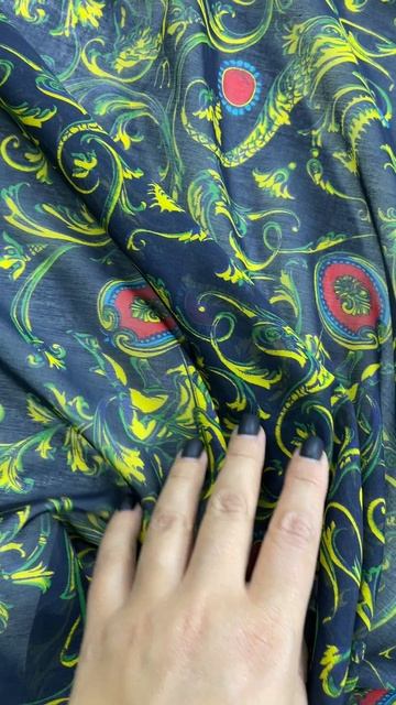 Обзор ткани шелк/хлопок от бренда RattiSE-0413 смотреть онлайн