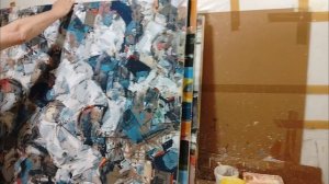 Виталий Копачёв показывает свои картины